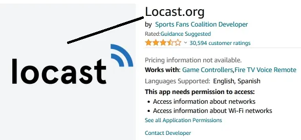 locast org activate Fire TV