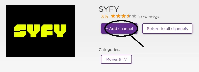 syfy.com activate activatenbcu roku
