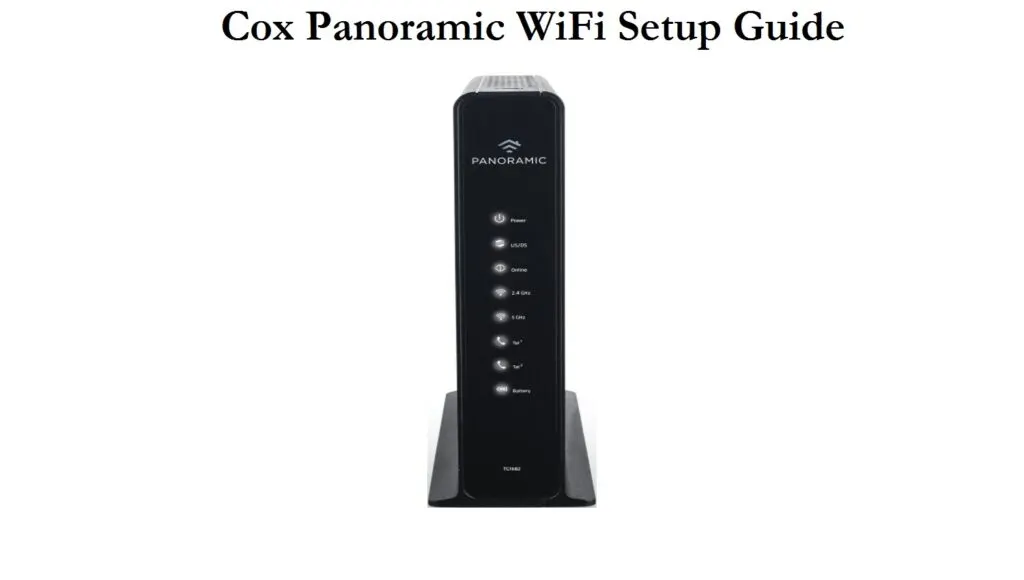 Cox Panoramic WiFi Setup Guide